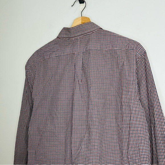 Ralph Lauren Men's Red and Blue Checkered Shirt - Picture 8 of 8